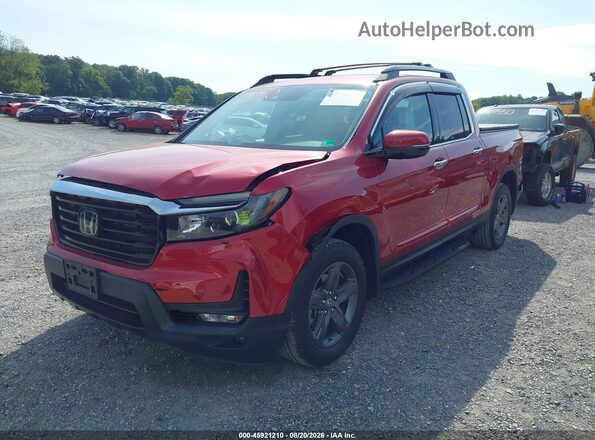 5FPYK3F7XPB000853 2023 HONDA RIDGELINE Red წინა ხედი