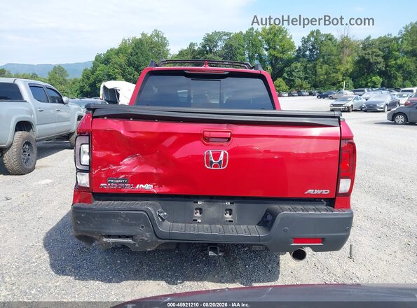 5FPYK3F7XPB000853 2023 HONDA RIDGELINE Red 