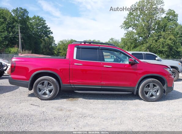 5FPYK3F7XPB000853 2023 HONDA RIDGELINE Red უკანა სალონის ხედი