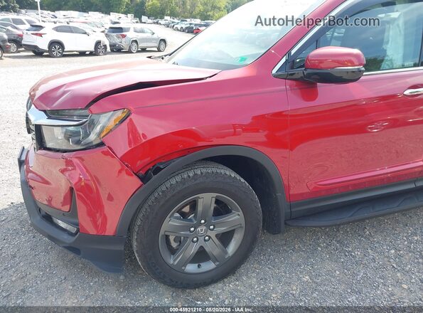 5FPYK3F7XPB000853 2023 HONDA RIDGELINE Red 