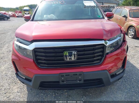 5FPYK3F7XPB000853 2023 HONDA RIDGELINE Red 