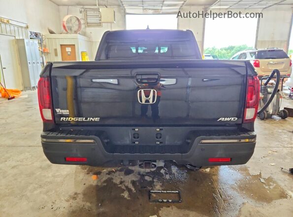 5FPYK3F80KB022264 2019 HONDA RIDGELINE Black უკანა ხედი