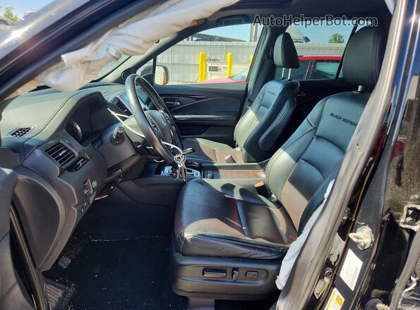 5FPYK3F80KB040165 2019 HONDA RIDGELINE Black Front interior view