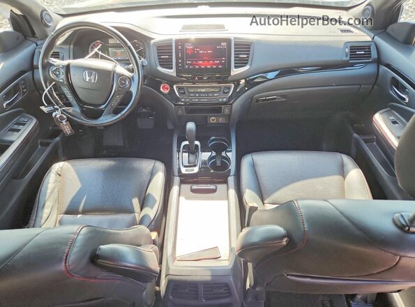 5FPYK3F80KB040165 2019 HONDA RIDGELINE Black Dashboard view