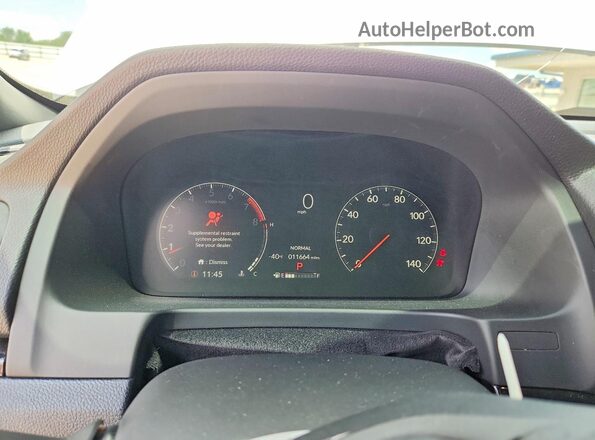 5FPYK3F80SB037721 2025 HONDA RIDGELINE Белый Вид щитка приборов