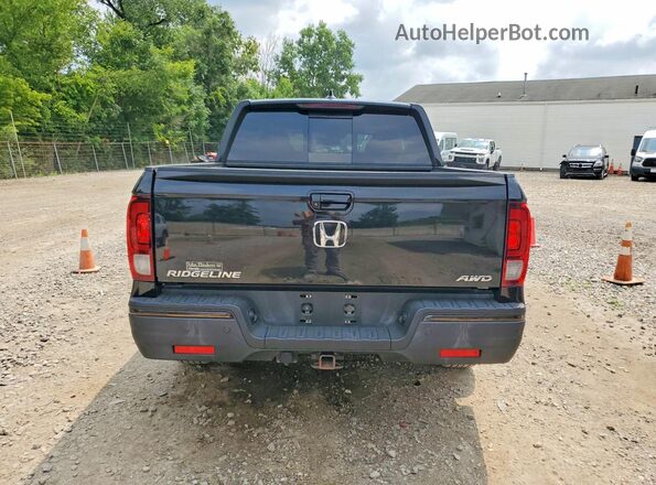 5FPYK3F81HB002730 2017 HONDA RIDGELINE Black Вид ззаду