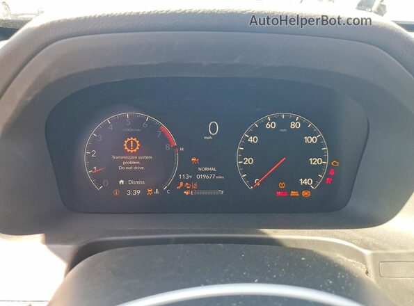 5FPYK3F81RB012899 2024 HONDA RIDGELINE Серый Вид щитка приборов