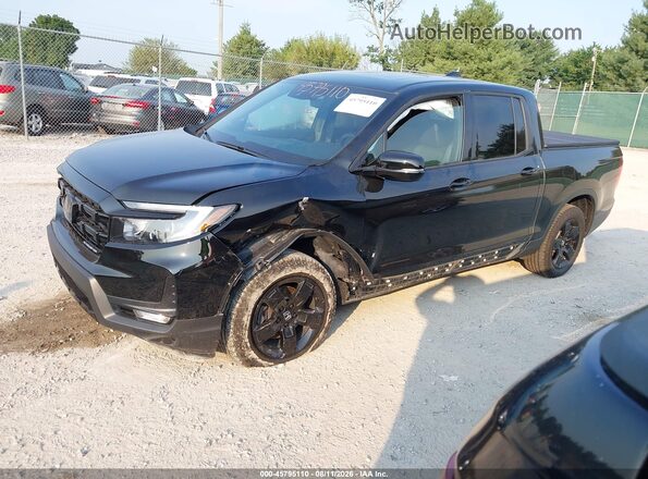 5FPYK3F81SB007031 2025 HONDA RIDGELINE Black Передня ліва чверть