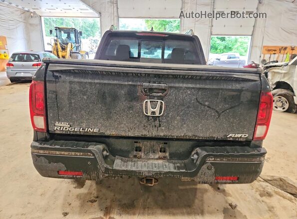 5FPYK3F84HB007176 2017 HONDA RIDGELINE Black Вид ззаду
