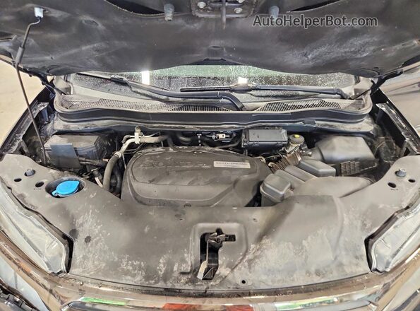5FPYK3F84HB007176 2017 HONDA RIDGELINE Black Вид задньої частини салону