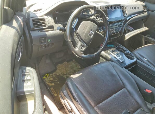 5FPYK3F84PB014904 2023 HONDA RIDGELINE Gray Dashboard view