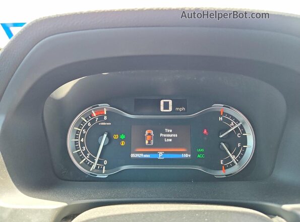 5FPYK3F84PB032299 2023 HONDA RIDGELINE Black Սարքավորումների վահանակի տեսք