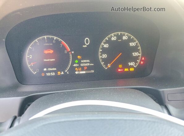 5FPYK3F86RB029794 2024 HONDA RIDGELINE Черный Вид щитка приборов