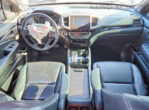 5FPYK3F87LB027138 2020 HONDA RIDGELINE Черный Вид панели приборов