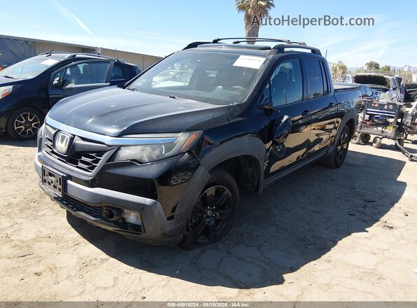 5FPYK3F88JB011897 2018 HONDA RIDGELINE Black წინა მარცხენა ხედი სამი მეოთხედიდან