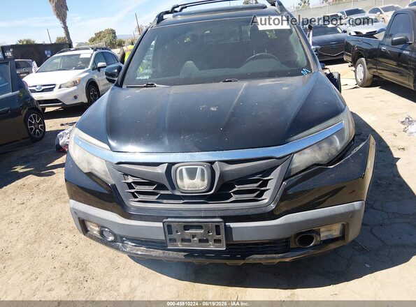 5FPYK3F88JB011897 2018 HONDA RIDGELINE Black ხელსაწყოთა პანელის ხედი
