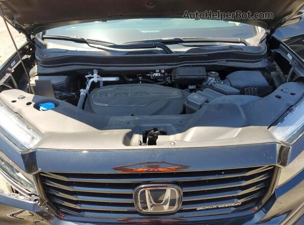 5FPYK3F88PB021581 2023 HONDA RIDGELINE Black Սալոնի հետևի տեսք