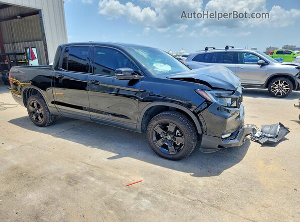 5FPYK3F8XRB015977 2024 HONDA RIDGELINE Черный Передняя правая четверть