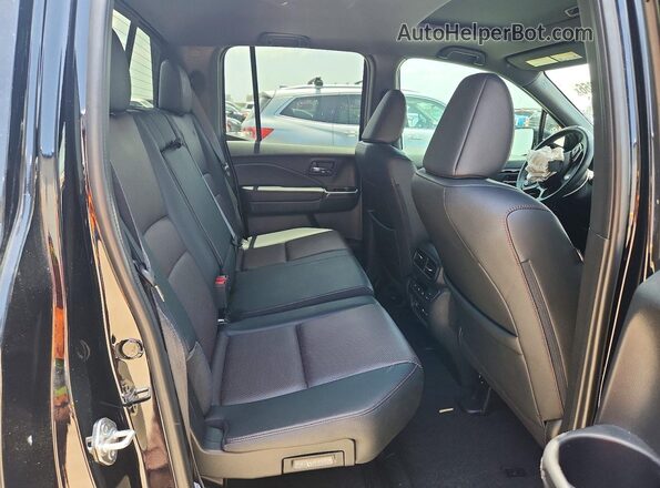 5FPYK3F8XRB015977 2024 HONDA RIDGELINE Черный Вид задних сидений
