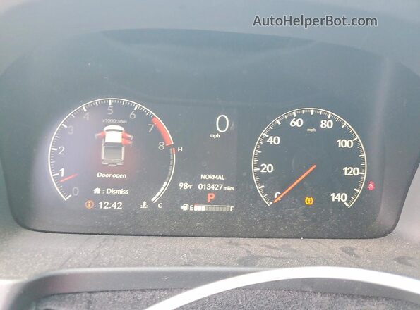5FPYK3F91TB007136 2026 HONDA RIDGELINE White Вид щитка приладів