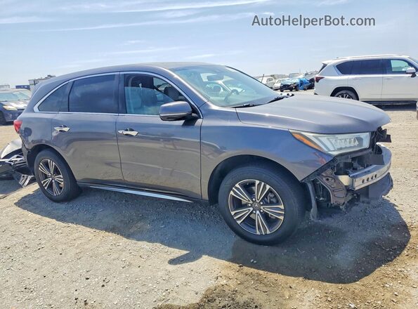5FRYD3H33HB005924 2017 ACURA MDX Gray Передня права чверть