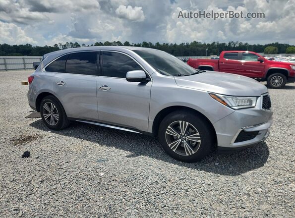 5FRYD3H37HB000239 2017 ACURA MDX Серебряный Передняя правая четверть