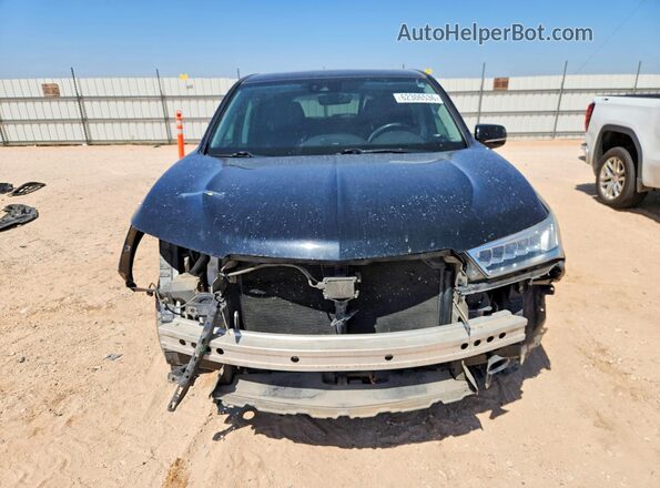 5FRYD3H55HB009572 2017 ACURA MDX Black Widok z przodu