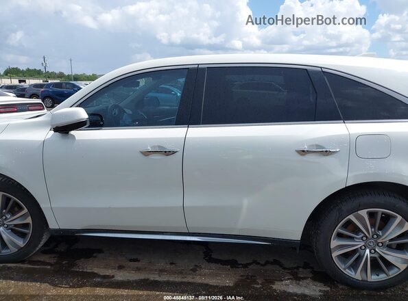 5FRYD3H59HB010756 2017 ACURA MDX White Vista interior de 360 grados