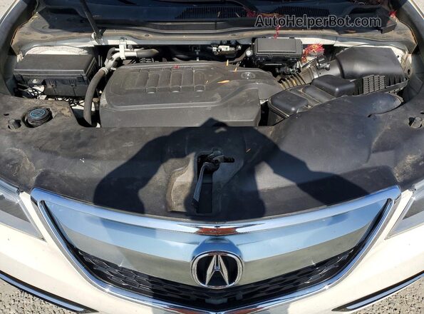 5FRYD4H44GB035253 2016 ACURA MDX White Widok komory silnika