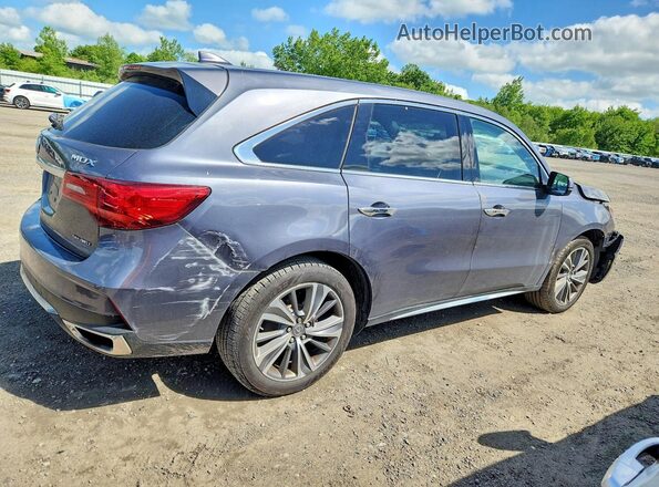 5FRYD4H50HB013423 2017 ACURA MDX Gray Задня права чверть