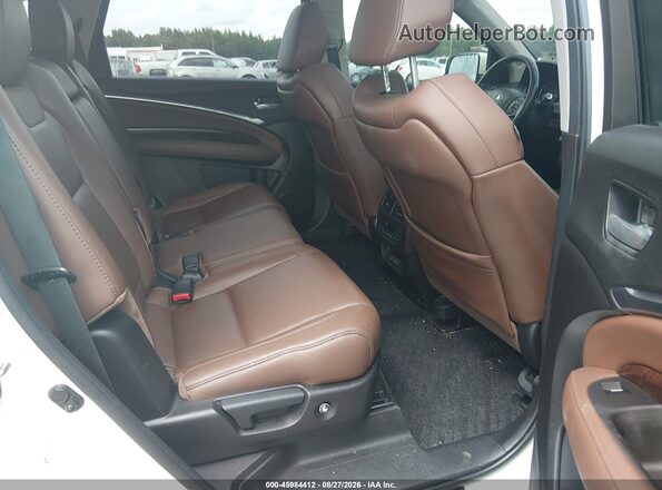 5FRYD4H52HB014573 2017 ACURA MDX White VIN կոդի պիտակի տեսք