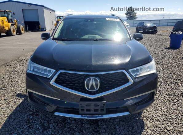 5FRYD4H52HB027386 2017 ACURA MDX Black Front view