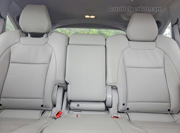 5FRYD4H52HB032863 2017 ACURA MDX Gray Widok tylnych siedzeń