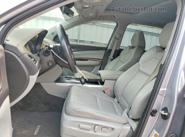 5FRYD4H53HB016848 2017 ACURA MDX Silver Vista interior delantera