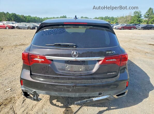 5FRYD4H54HB002893 2017 ACURA MDX Brown Հետևի տեսք