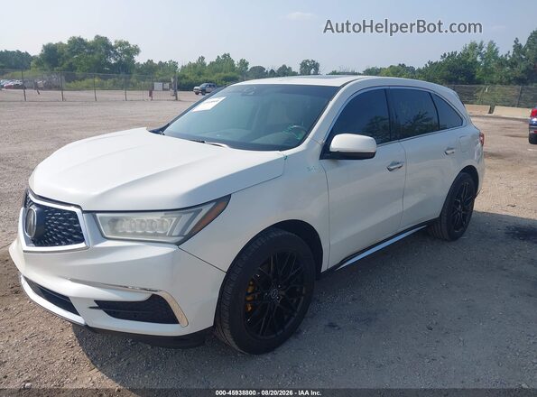 5FRYD4H54HB005552 2017 ACURA MDX White Передня ліва чверть