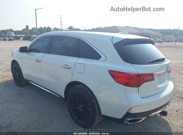 5FRYD4H54HB005552 2017 ACURA MDX White Задня ліва чверть
