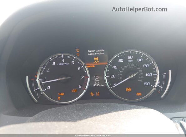 5FRYD4H54HB005552 2017 ACURA MDX White Вид задніх сидінь