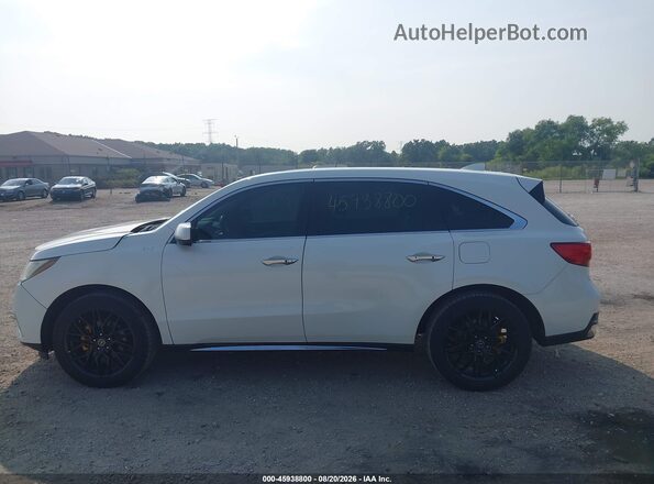 5FRYD4H54HB005552 2017 ACURA MDX White Панорамний вид салону 360°