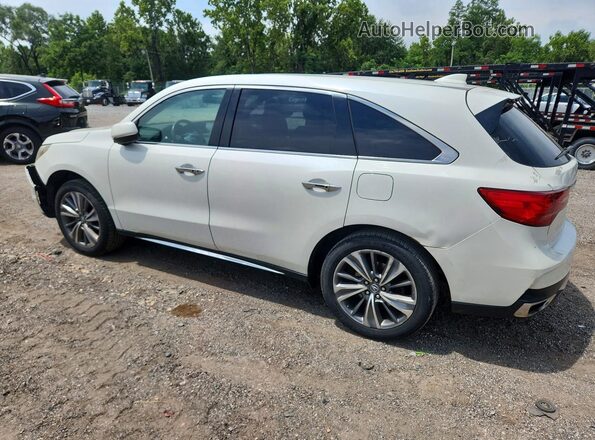 5FRYD4H57HB010034 2017 ACURA MDX White Rear left