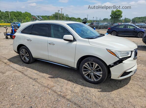 5FRYD4H57HB010034 2017 ACURA MDX White Front right