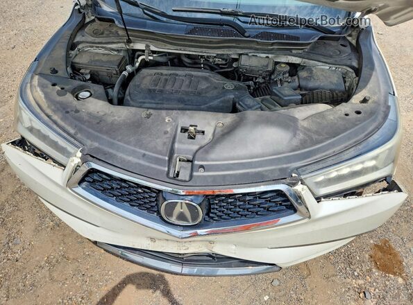 5FRYD4H57HB010034 2017 ACURA MDX White Engine compartment view