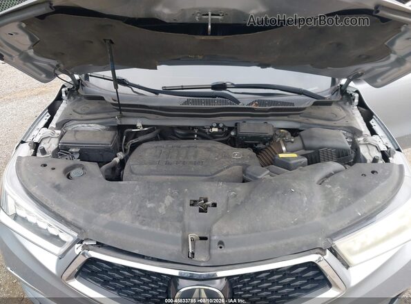 5FRYD4H59HB024193 2017 ACURA MDX Gray Widok z tyłu