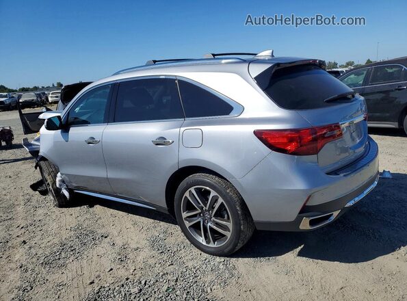 5FRYD4H86HB013131 2017 ACURA MDX Серебряный Задняя левая четверть