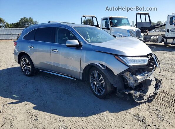 5FRYD4H86HB013131 2017 ACURA MDX Серебряный Передняя правая четверть
