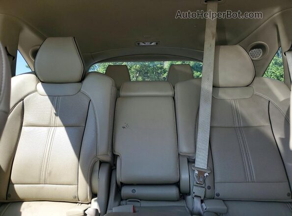 5FRYD4H87HB505151 2017 ACURA MDX White Widok tylnych siedzeń