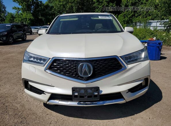 5FRYD4H87HB505151 2017 ACURA MDX White Widok z przodu