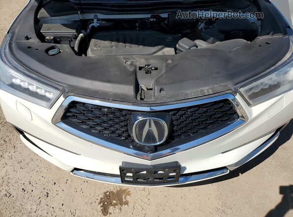 5FRYD4H87HB505151 2017 ACURA MDX White Widok komory silnika