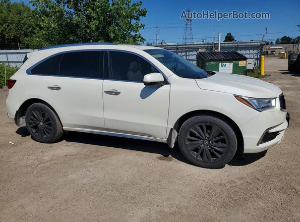 5FRYD4H87HB505151 2017 ACURA MDX White Przód prawy
