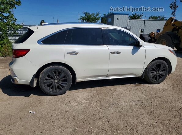 5FRYD4H87HB505151 2017 ACURA MDX White Tył prawy